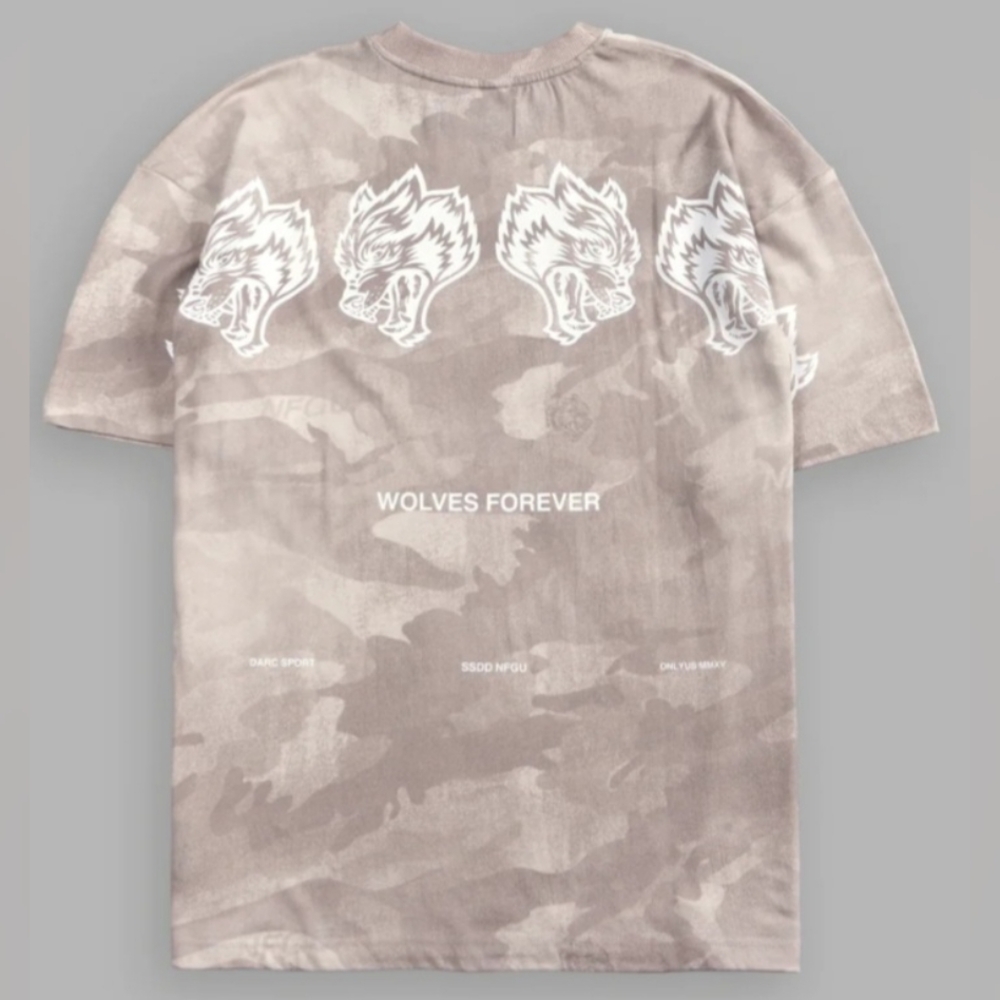 Darc Sport "Wolves Have Your Back" Unisex Oversized Tee